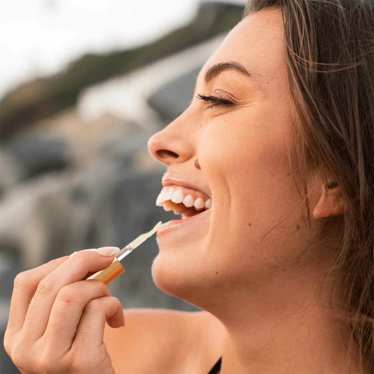 Classic Liplux Organic Hydrating Lip Oil Sunscreen