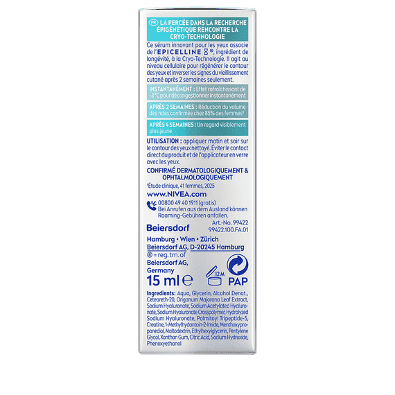 Cellular Epigenetics Verjüngendes Augenserum