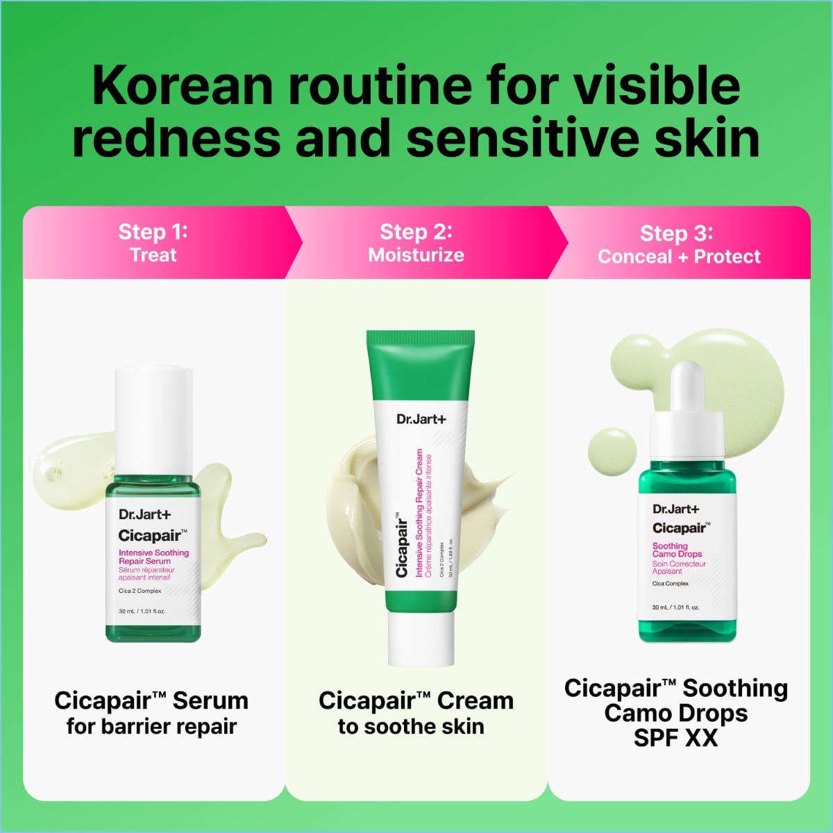 Cicapair Soothing Camo Drops SPF20