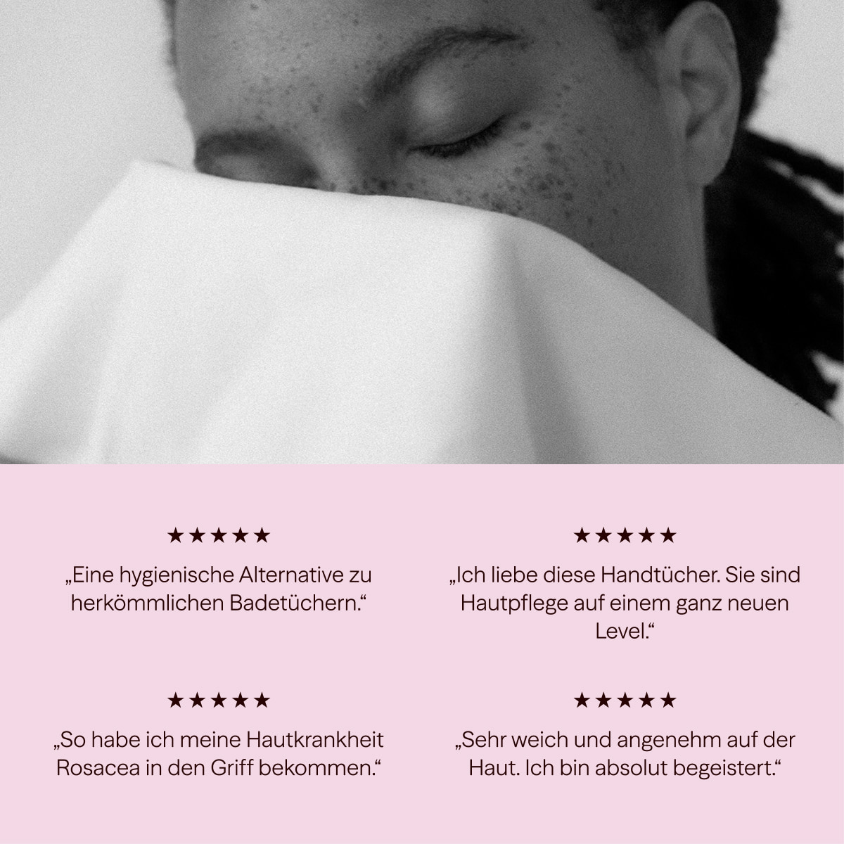 Ultrafeine Gesichtstücher - 5er Set