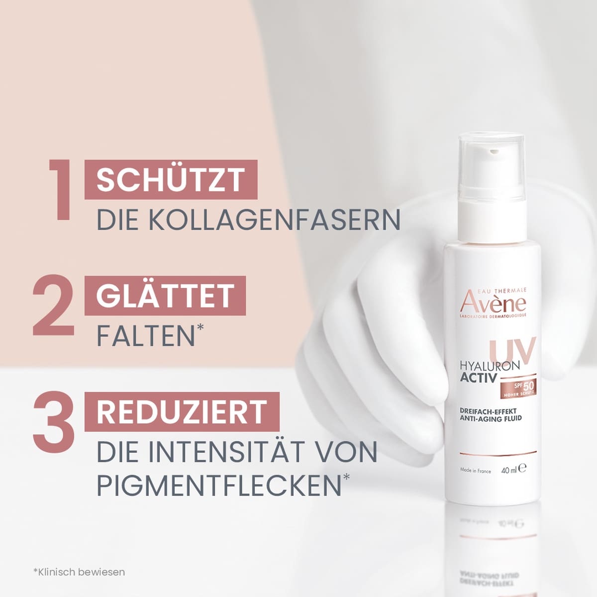Hyaluron Activ UV Fluid SPF50 40ml