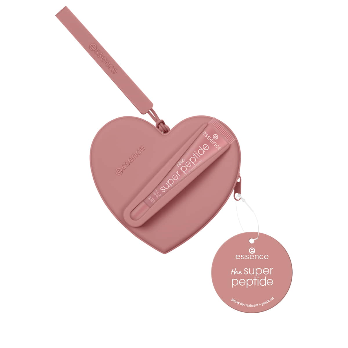 The Super Peptide Glossy Lip Treatment + Pouch Set - 01 All Toffee'd Up!