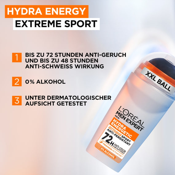 Hydra Energy Extreme Sport Anti-Perspirant Deo Roll-On