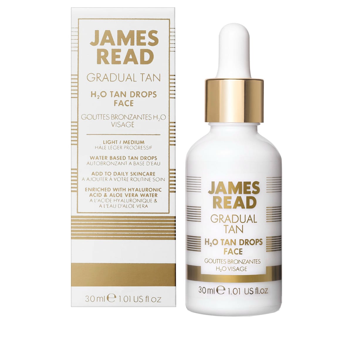 H2O Tan Drops Face