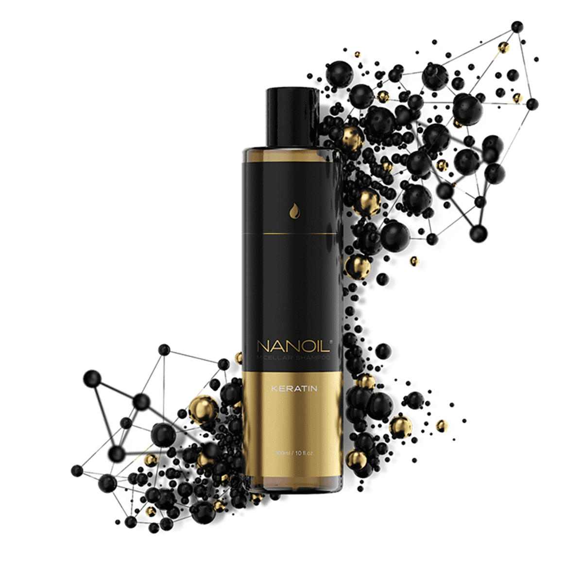 Mizellenshampoo mit Keratin