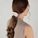 Scrunchie Yoga - Print, Rosa & Hellbraun