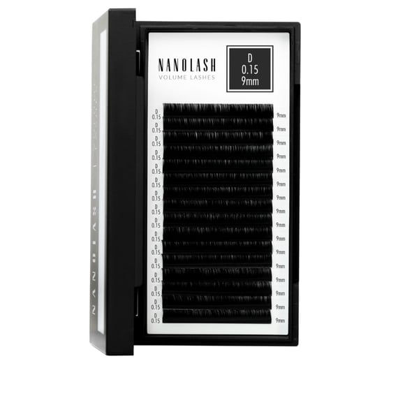 Volume Lashes 0.15 D 9 mm