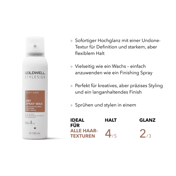 Texture Trockenes Spray Wachs