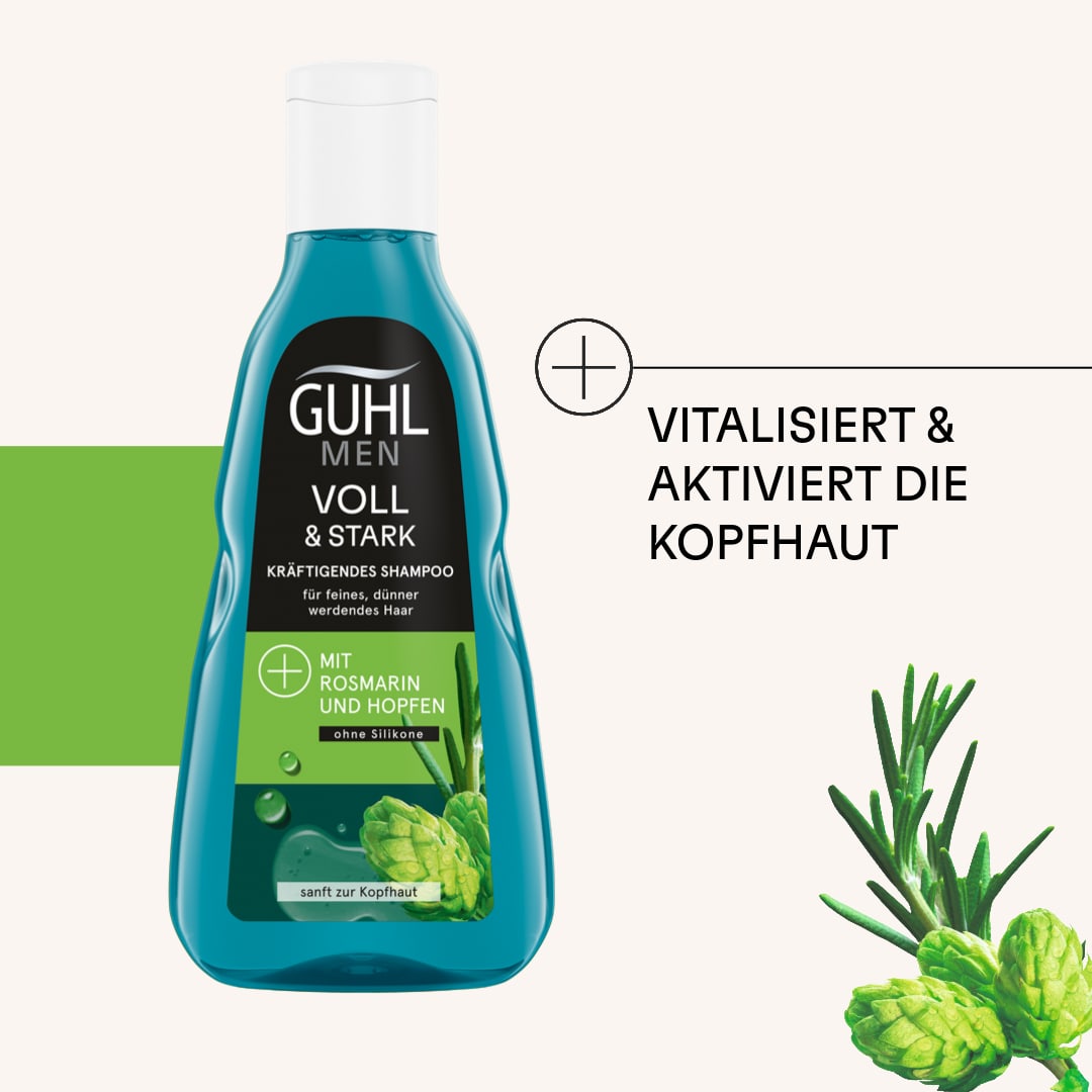 Men voll & stark Kräftigendes Shampoo
