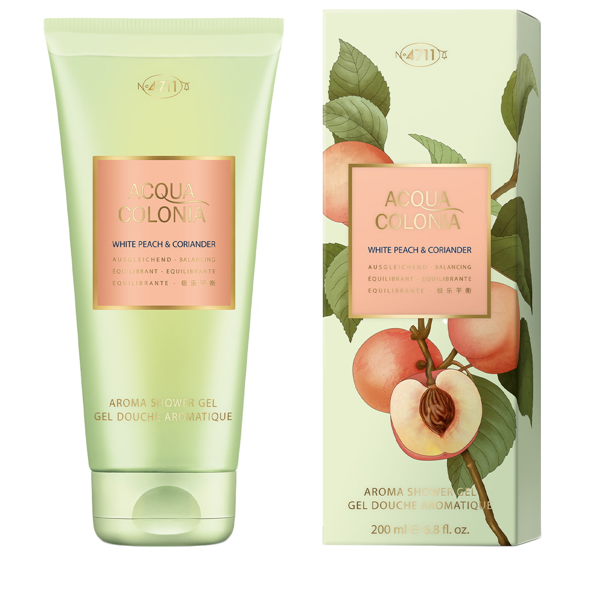 Aroma Shower Gel Balancing - White Peach & Coriander