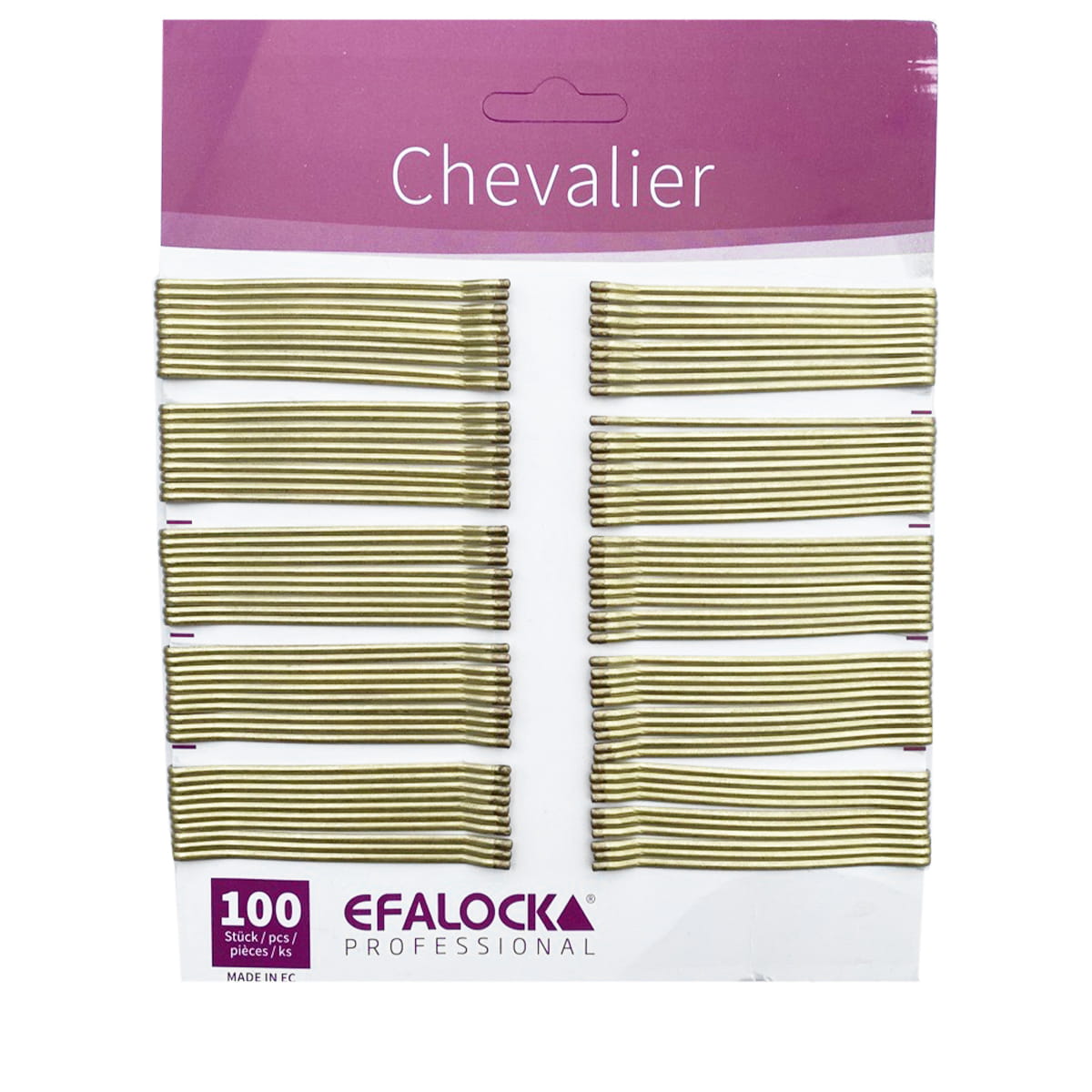 Barrettes à cheveux Chevalier 7 cm Or 100 pcs.