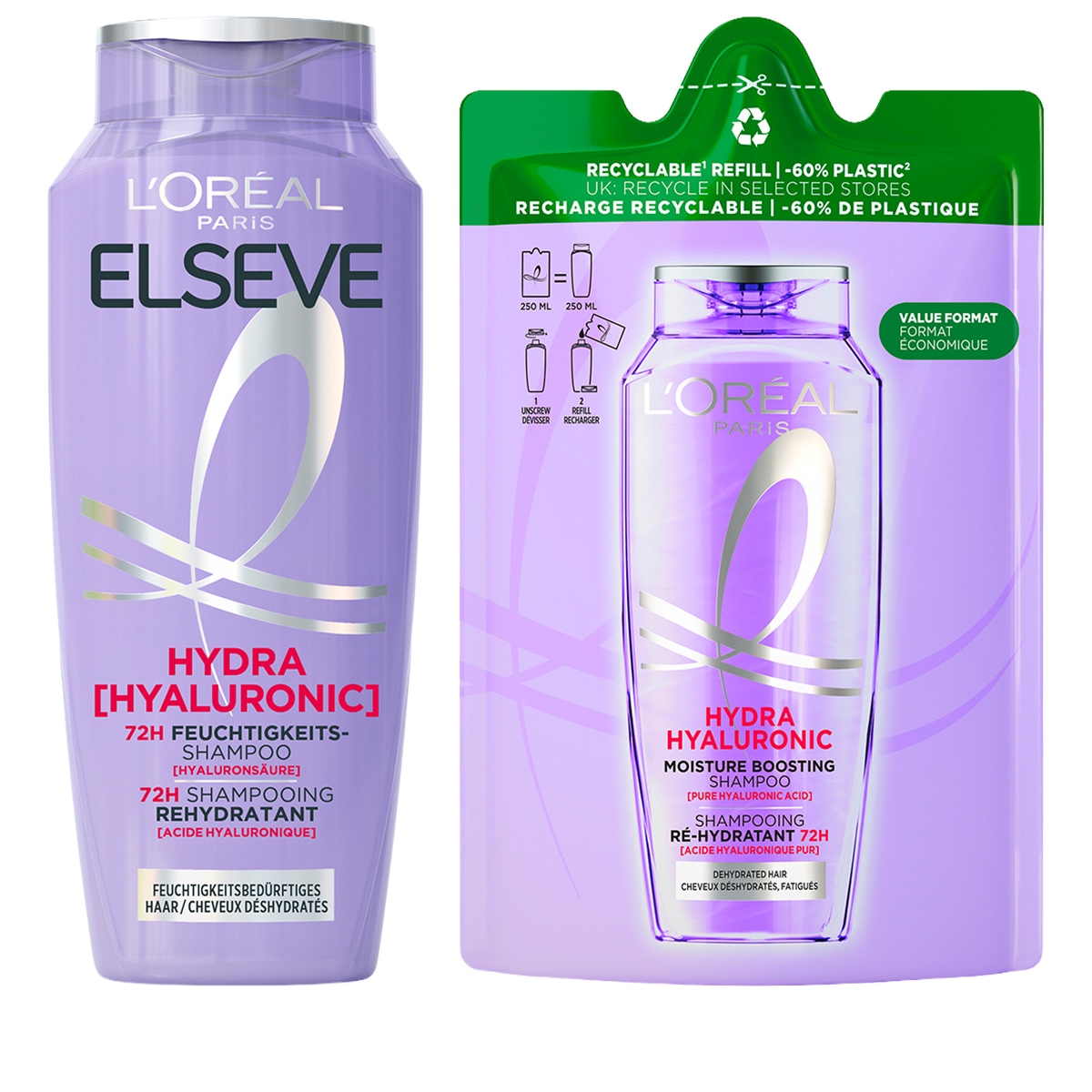 Hydra Hyaluronic Set With Ecopack