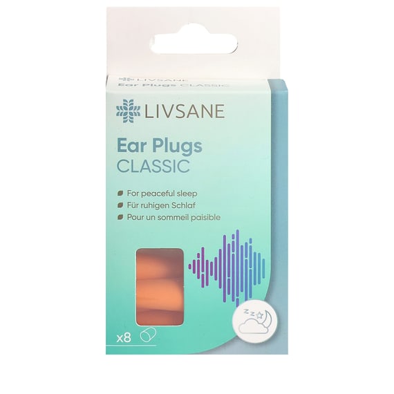 Bouchons d’oreilles classique - 8 pcs.
