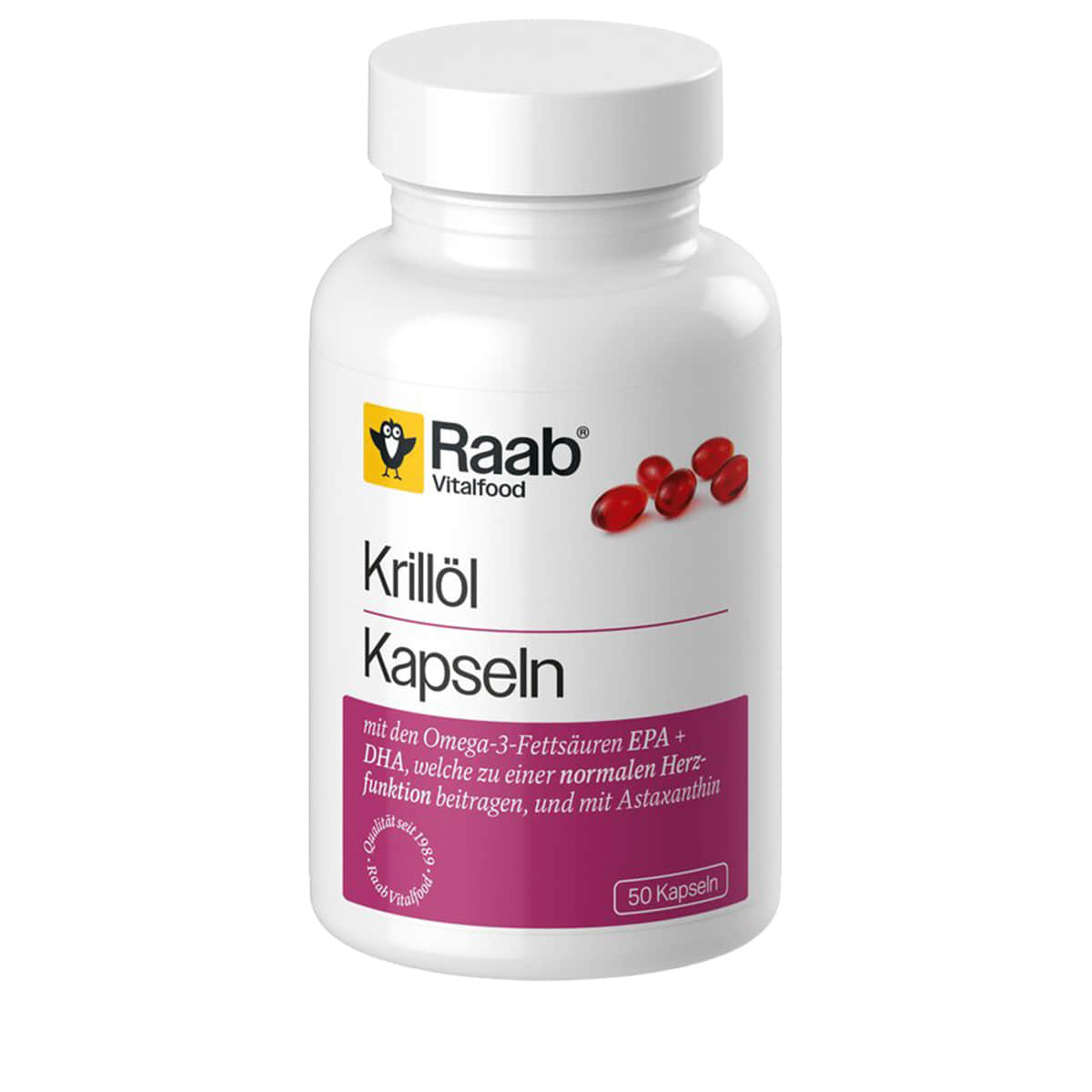 Capsules d’huile de krill