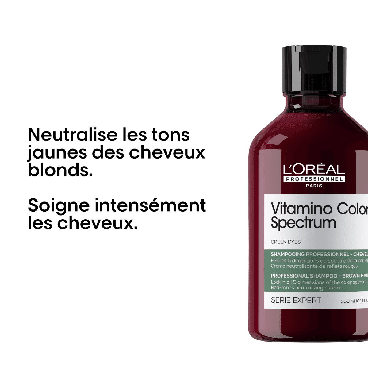 Vitamino Color Spectrum Green Dyes Neutralizing Shampoo