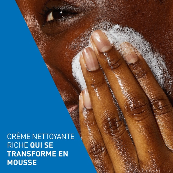 Crème Moussante Nettoyante pour Peaux normales à sèches