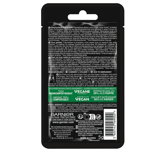 Caffeine Plumping Eye Sheet Mask