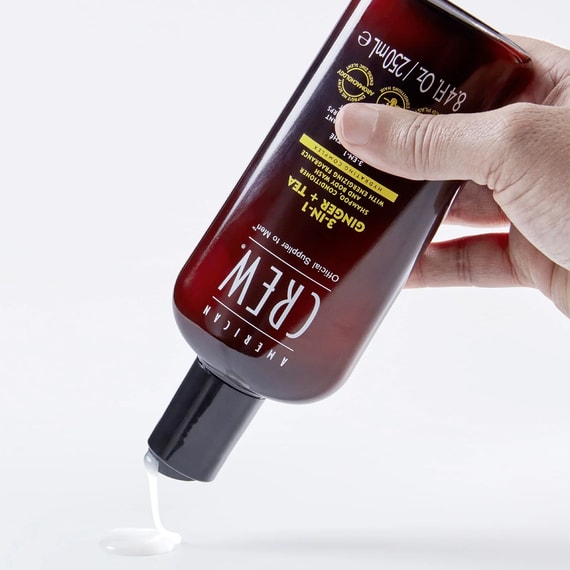 3-in-1 Energizing Ginger & Tea Shampoo, Conditioner & Body Wash