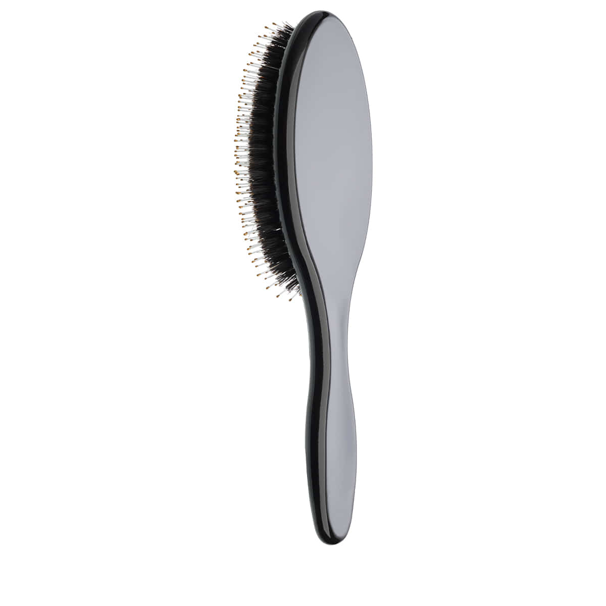 Expert Care Oval Boar&Nylon Bristles Black