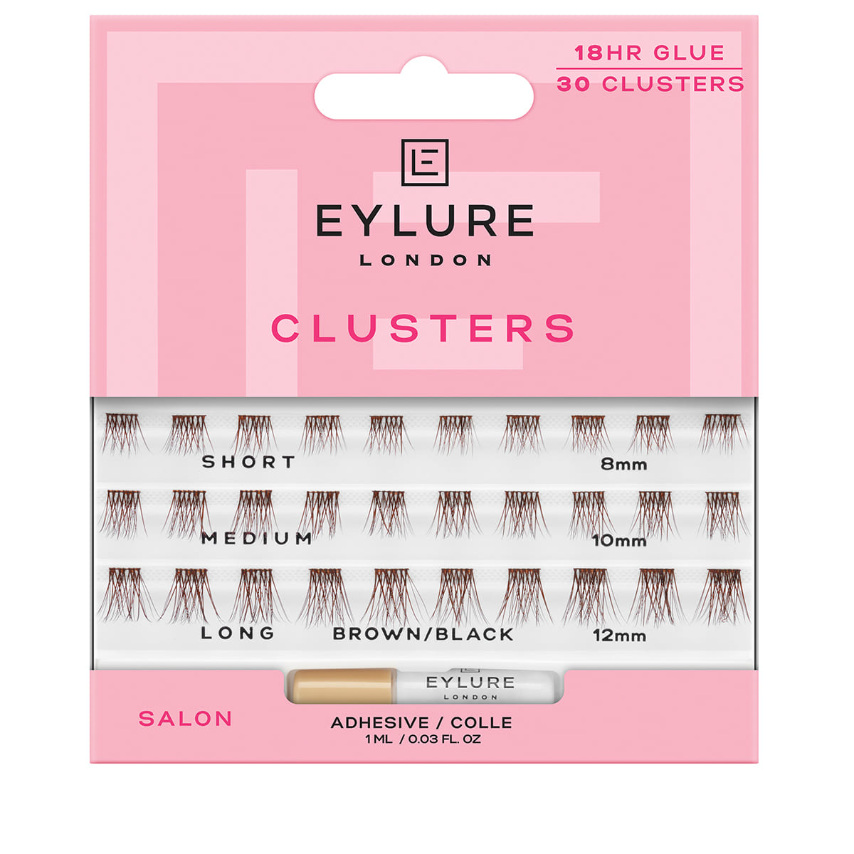Ciglia Clusters – Brown/Black