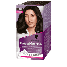Permanente Schaumcoloration 300 Schwarzbraun