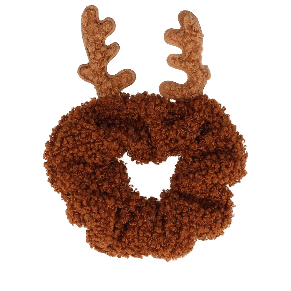 Scrunchie Renna marrone