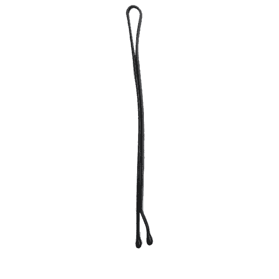 Pinces à cheveux Chevalier 7 cm Noir 100 pcs.
