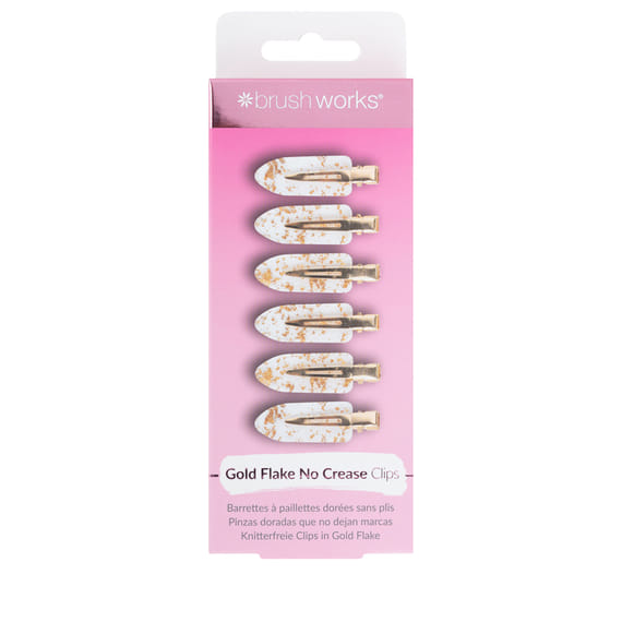 Gold Flake No Crease Clips