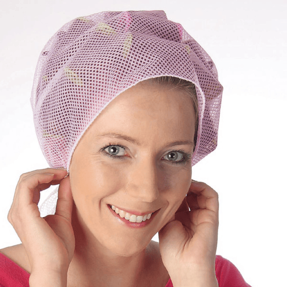 Hairstyle Veil Triangular Pink