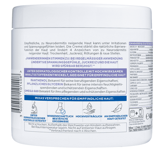 Hautberuhigende Creme