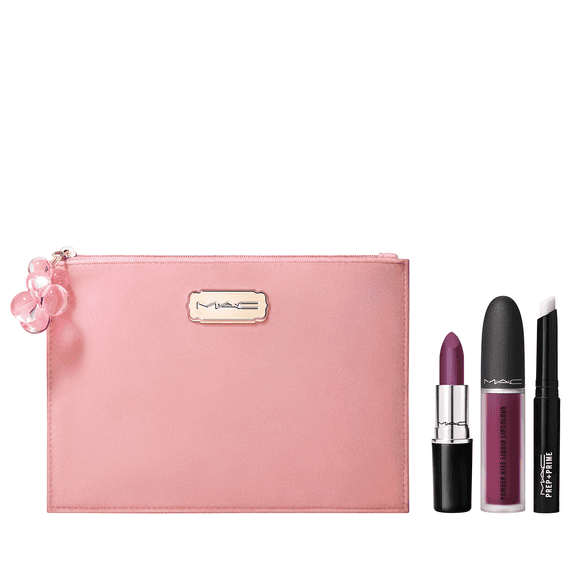 Kisses & Bows Lip Kit: Purple