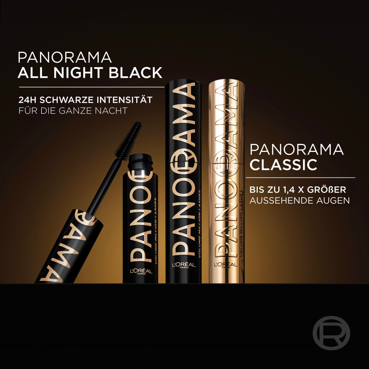 Volume Million Lashes Panorama Mascara All Night Black