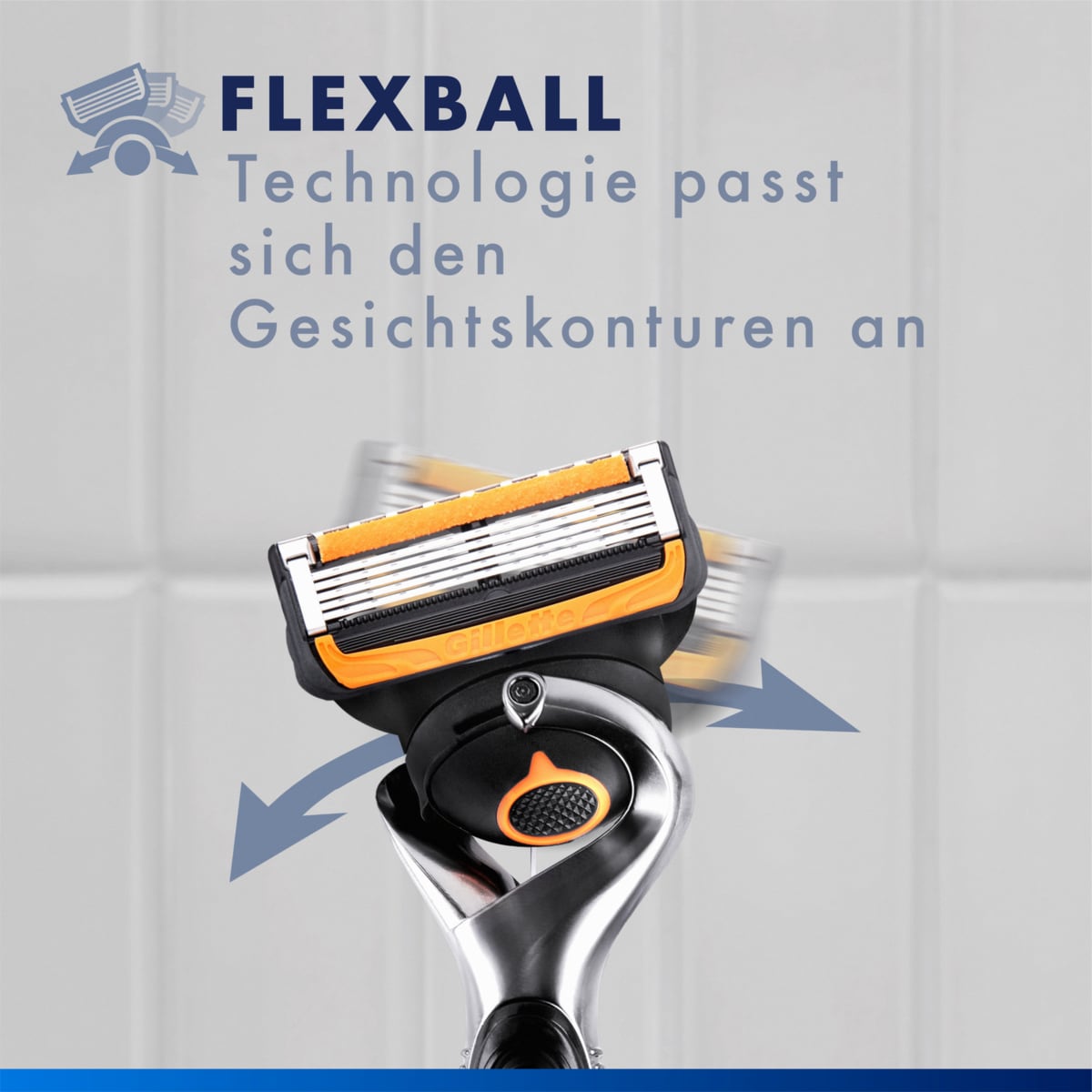 Flexball Power Rasierapparat mit 1 Klinge