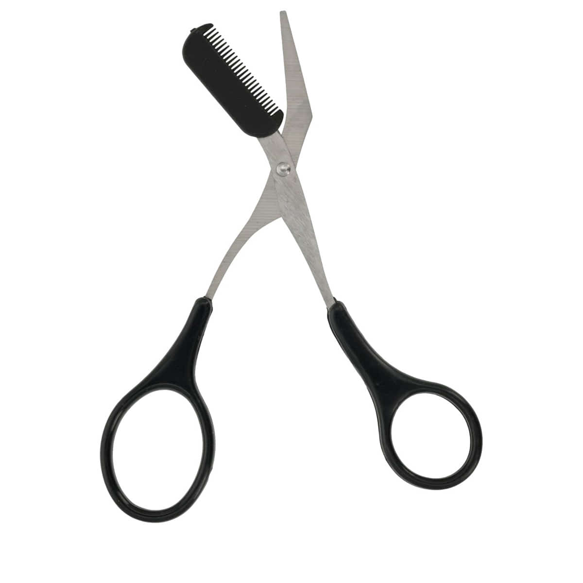 Ciseaux pour sourcils avec peigne