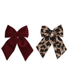 Set De Barrettes À Nœud