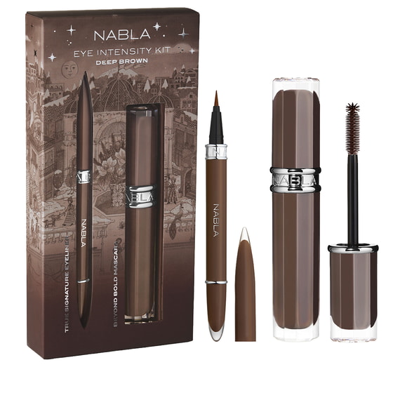 True Signature x Beyond Bold - Deep Brown eyeliner and mascara duo