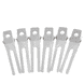 Coiffeur clip piccola, metallo, 4,6 cm, 6 pezzi