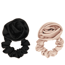 Chouchous Avec Rose - Noir/Beige