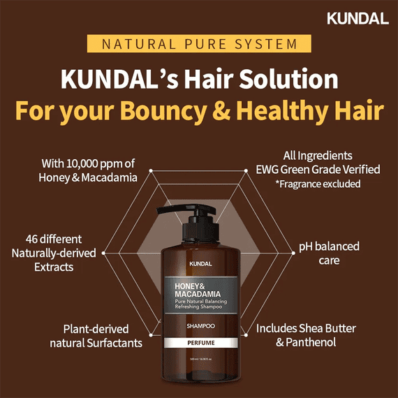 Honey and Macadamia Nature Shampoo - Cherry Blossom