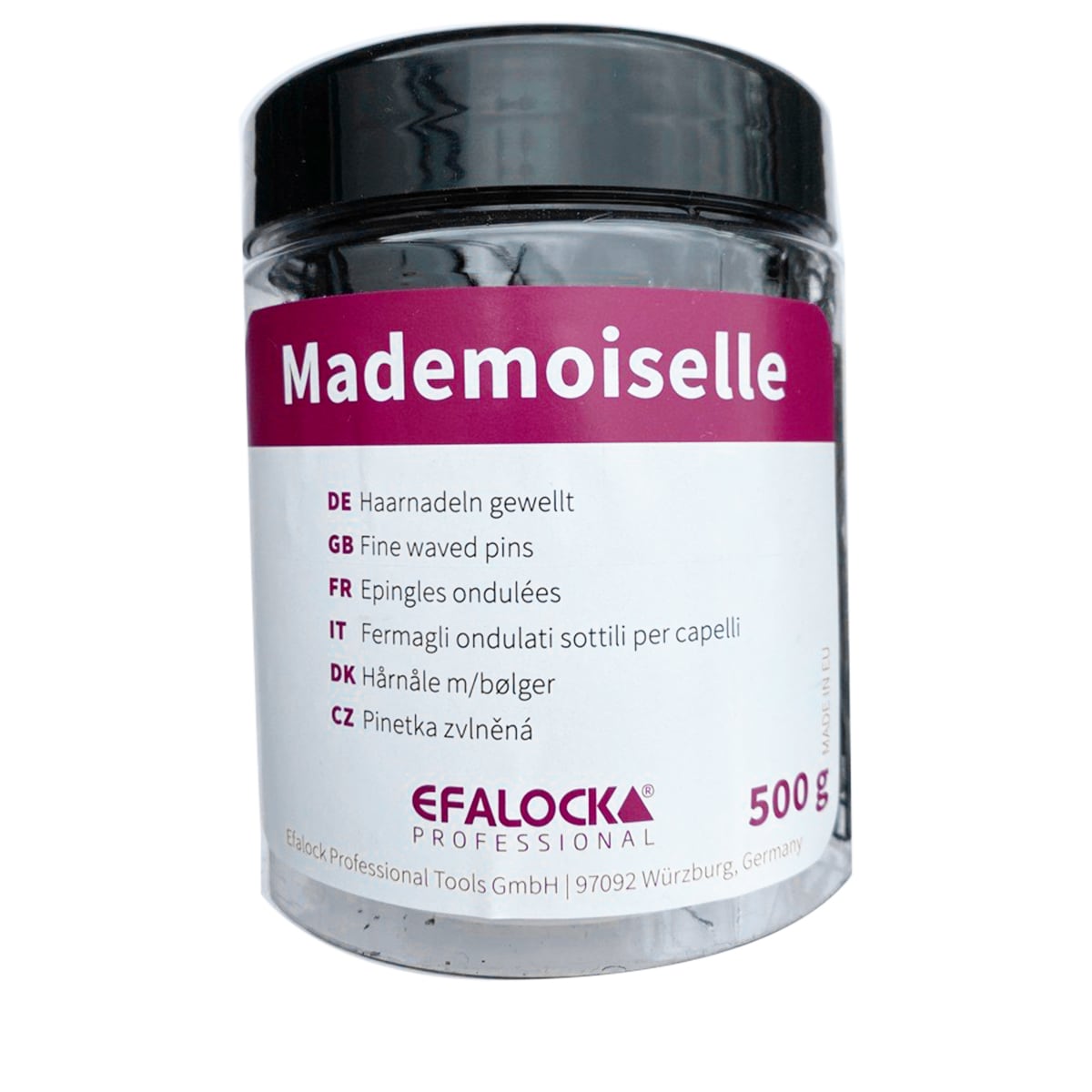 Mademoiselle Haarnadeln 65 mm Schwarz