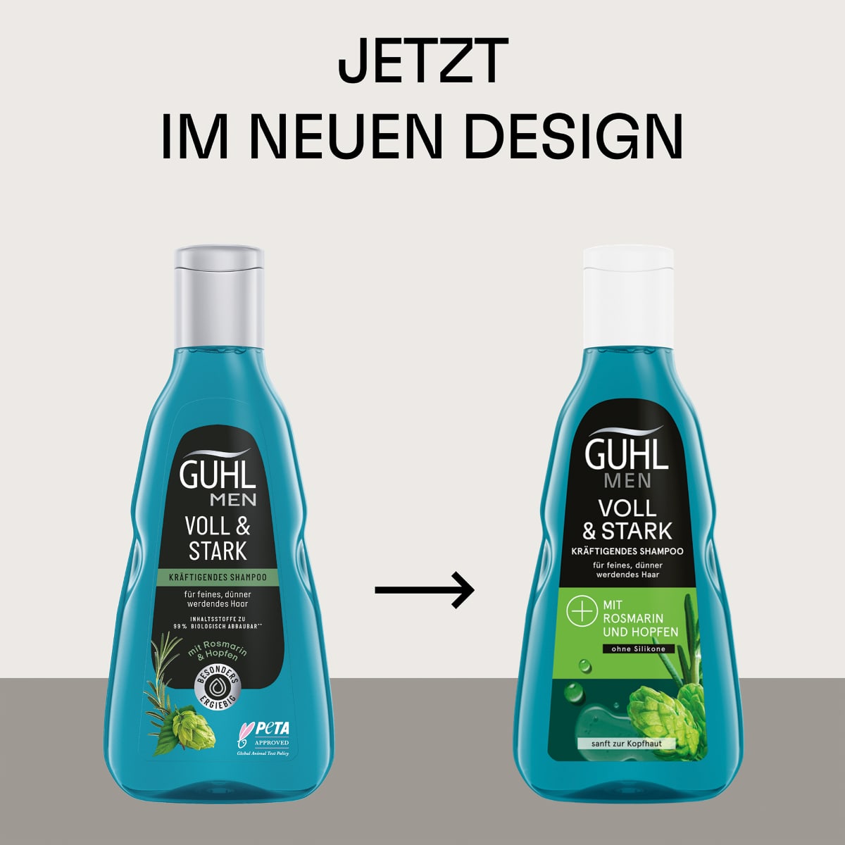 Men voll & stark Kräftigendes Shampoo
