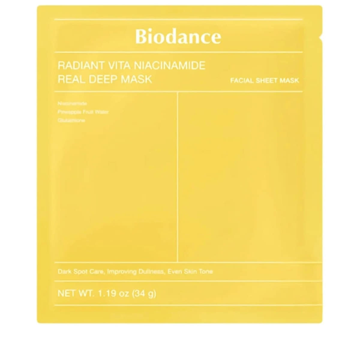 Radiant Vita Niacinamide Real Deep Mask