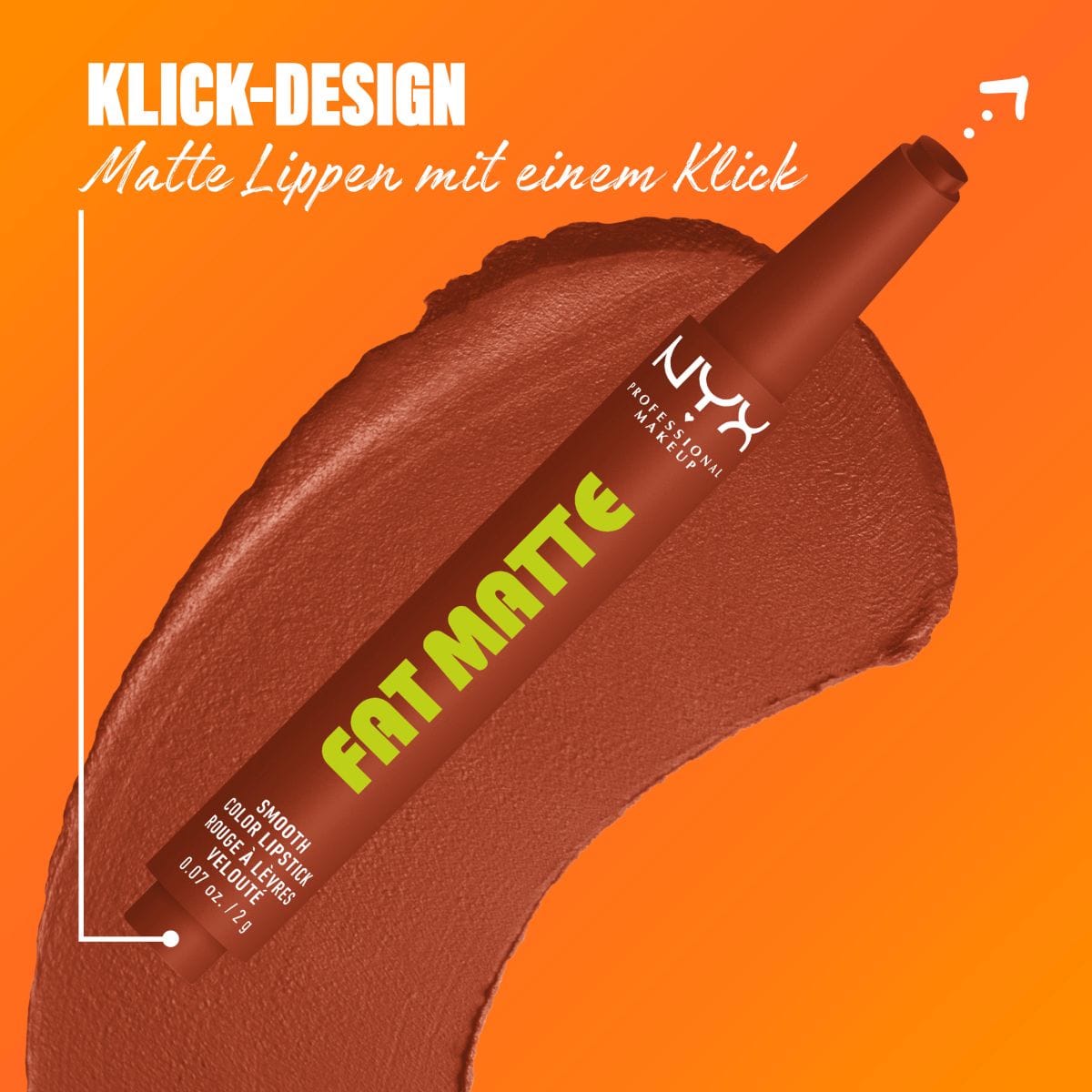 Fat Matte Smooth Lippenstift 