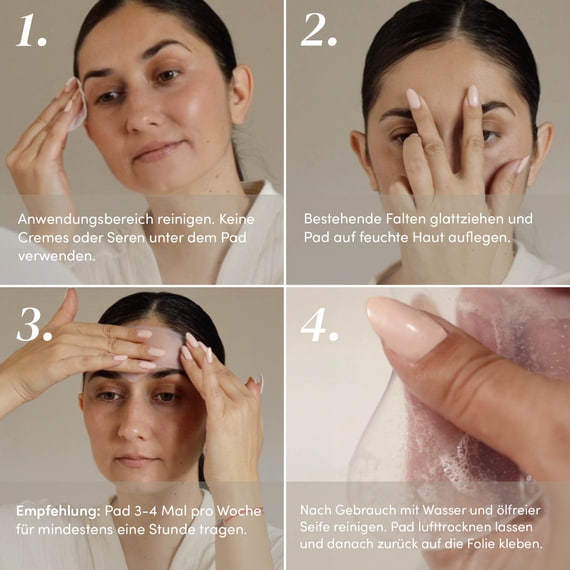 Wiederverwendbares Stirnpad Hyaluron «fantastic forehead»