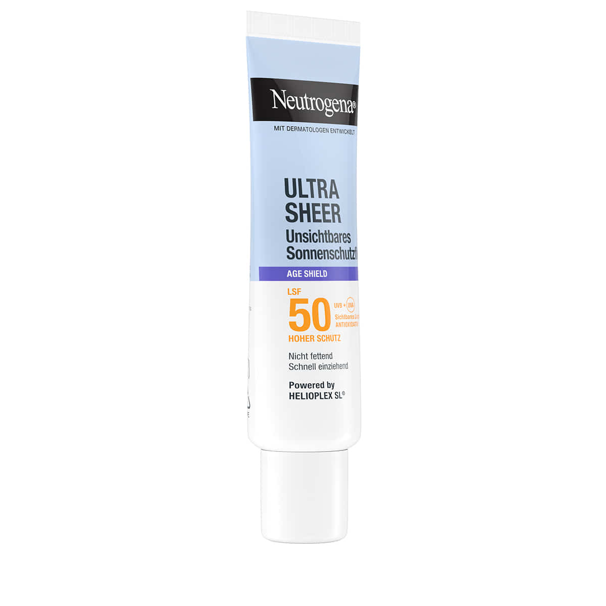 Fluide solaire ultra léger bouclier anti-âge