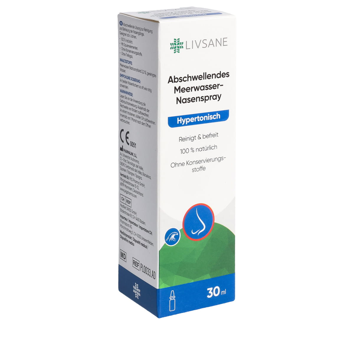 Hypertonic Sea Water Nasal Spray