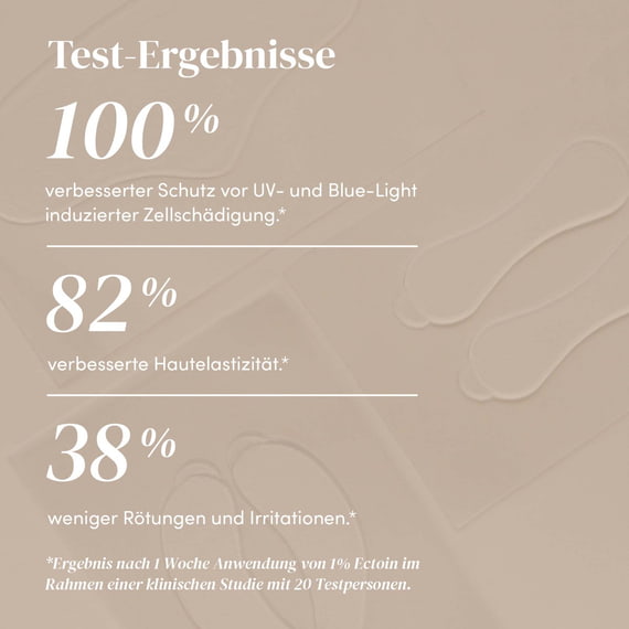 Wiederverwendbares Dekolleté Pad mit Ectoin