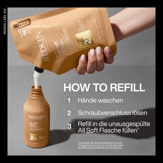 All Soft Shampoo Refill Pouch