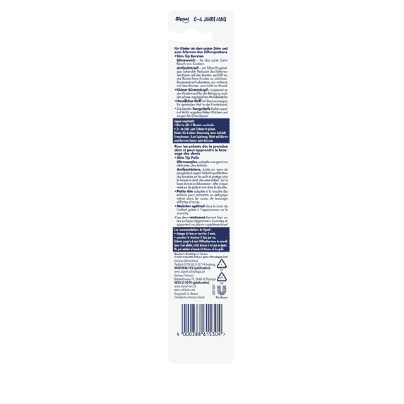Kids Zahnbürste Ultra Soft 0–6 Jahre - 1 Stk.