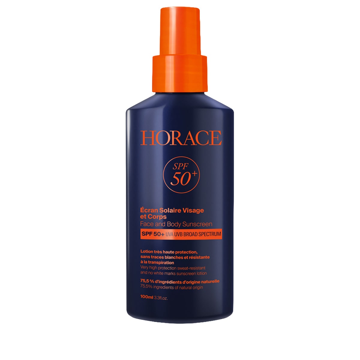 Face and Body Sunscreen SPF50+